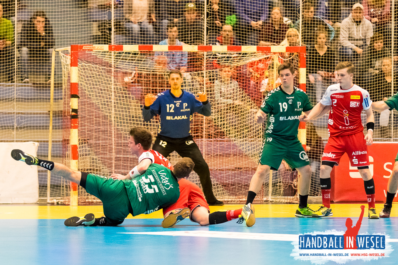 HSG Wesel E-Jugend / Einlaufkids TUSEM Essen 2017